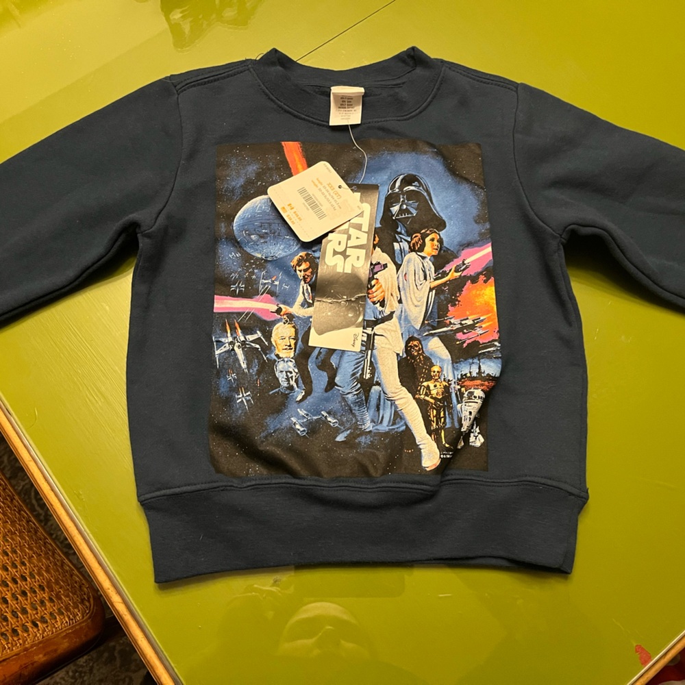 Starwars Sweater 2T